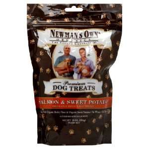 Newmans Own Salm Sweet Potatoe Dog Treats ( 6X10 Oz): Pet 