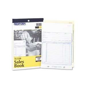  Sales Order Book, Carbonless, 2 Part, 5.5 x 7.875 Inches, 50 Forms 
