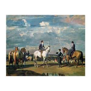  Why Werent You Out Yesterday? by Sir Alfred J. Munnings 