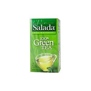    100% Green Tea   18 tea bags,(Salada): Health & Personal Care