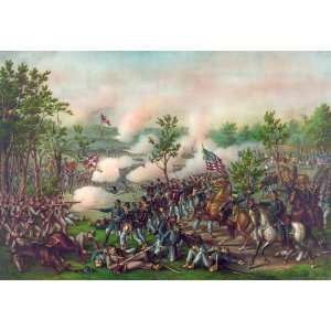 Death of Union Maj. Gen. James B. McPherson at the Battle of Atlanta 
