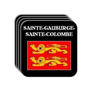   )   SAINTE GAUBURGE SAINTE COLOMBE Set of 4 Mini Mousepad Coasters