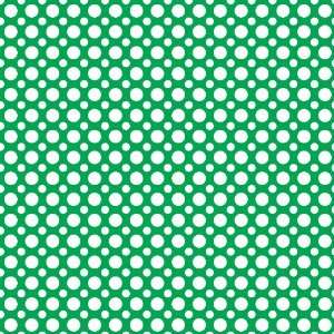  POLKA DOTS PATTERN #2 Green and White Vinyl Decal Sheets 