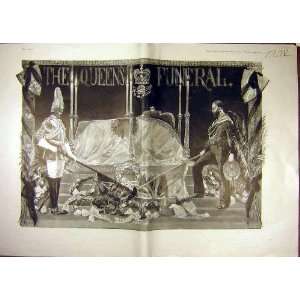   1901 Queen Funeral Procession Osborne King Edward Vii