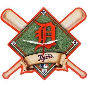  MLB Detroit Tigers Hi Def Wall Clock