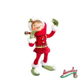  9 Red Christmas Delights Elf by Annalee
