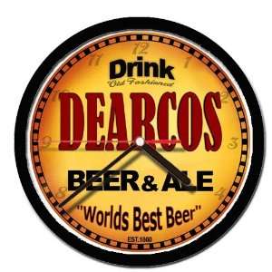  DEARCOS beer ale cerveza wall clock 