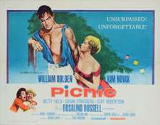 Picnic 1956 Orig Movie Poster Half Sheet Fine Very Fine  