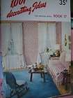 1001 Decorating Ideas, Lot of 4 Vintage Decorating Booklets. Great 