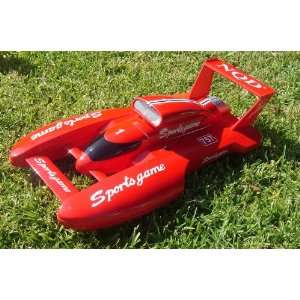   Off Shore Electric RC Racing Boat, Ready to Run Red Toys & Games