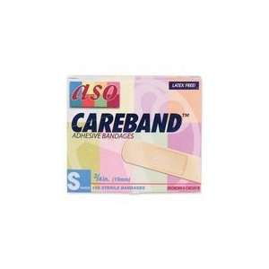  Bandage Patches, 3/4x3 Strips, Adhesive, Sheer, 100/BX 