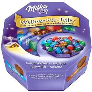 Milka Assorted Chocolate Balls in Christmas Gift Box ( 195 g )