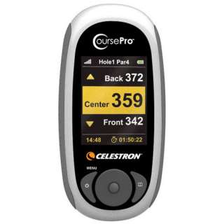 Celestron CoursePro Elite Golf GPS Rangefinder Gray 050234448703 