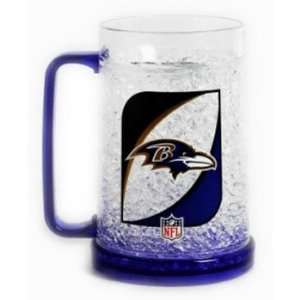  Baltimore Ravens Crystal Freezer Mug: Sports & Outdoors