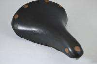 Vintage Brooks Professional S Selle Rodee Main Black leather Saddle 