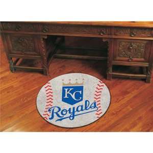   City Royals MLB Baseball Round Floor Mat (29) 