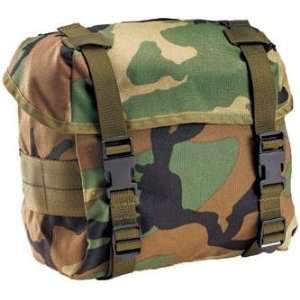  Rothco Woodland Camouflage G.I. Type Enhanced Nylon Butt Pack 