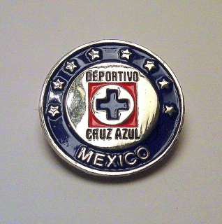 CRUZ AZUL CLUB DEPORTIVO MEXICO FUTBOL LAPEL PIN NEW  