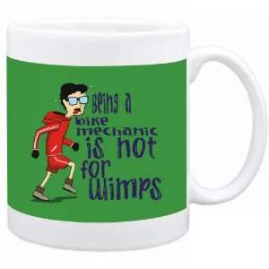  Being a Bike Mechanic is not for wimps Occupations Mug 