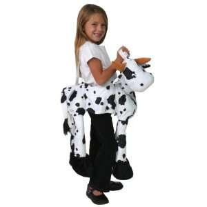   Plush Animal Western Cow Costume Farm Play Dress Up: Toys & Games