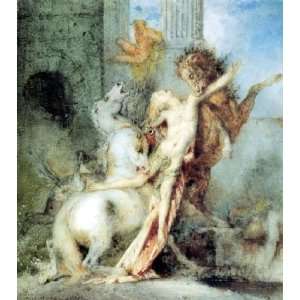   Diomedes Devoured by his Horses 2, by Moreau Gustave