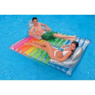 INFLATABLE LAKE RIVER FLOATING POOL MATTRESS RAFT CHAIR  