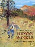 Will Moses RIP VAN WINKLE Signed Folk Art First Edition  
