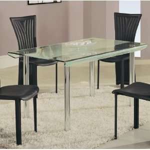  Global Furniture Glass Top Dining Table