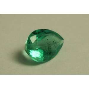  Loose Colombian Emerald Pear 1.46cts 
