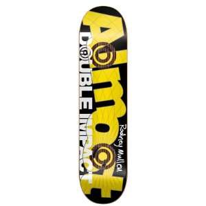  ALMOST DOUBLE IMPACT Skateboard Deck   Rodney Mullen Line 