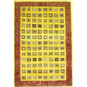 3x5 Hand Knotted Indo Luri India Rug   310x59