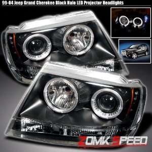    99 04 Jeep Grand Cherokee Twin Halo Pro Headlights +Led Automotive
