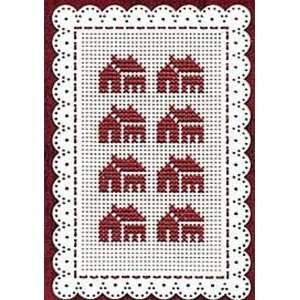   Mini Quilt Little Red Schoolhouse From Kreinik Arts, Crafts & Sewing