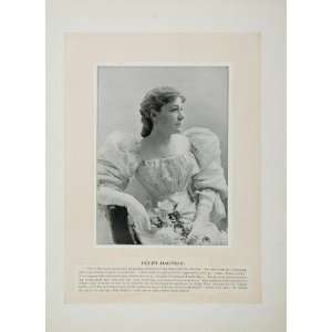   Helen Dauvray Mrs. D. P. Bowers   Original Print