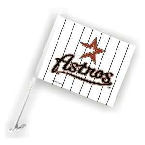    Houston Astros MLB Car Flag With Wall Brackett: Sports & Outdoors