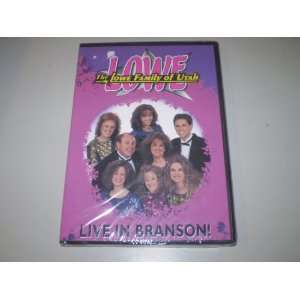   The Lowe Family of Utah   Live in Branson   New DVD 