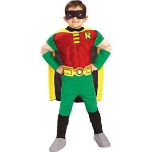  ROBIN Muscle Chest Kids Costume: Toys & Games