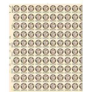Andrea della Robia Christmas Sheet of 100 x 15 Cent US Postage Stamps 