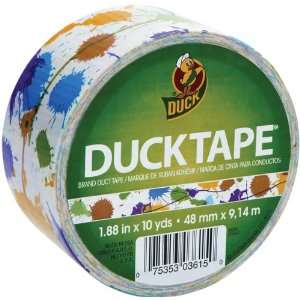    Patterned Duck Tape 10 Yard Roll Paint Splatter Automotive