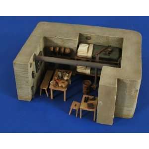  Verlinden 1/35 Bunker Interior Crew Quarters (Ceramic Bunker 