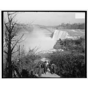  Down the river from Goat Island,Niagara Falls,N.Y.