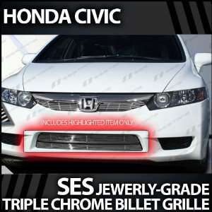  2009 2011 Honda Civic 4dr SES Chrome Billet Grille (top 
