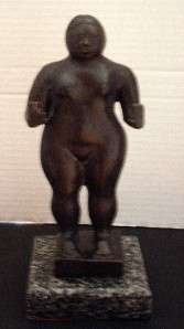 Fernando Botero DRESSED WOMAN Limited Edition Bronze Sculpture Statue 