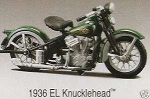Harley Davidson Motorcycle s25 1936 El Knucklehead  