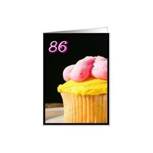  Happy 86th Birthday Muffin Card Toys & Games
