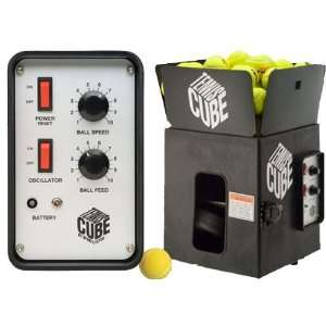  Tennis Tutor Cube Ball Machine w/ Oscillator: Sports 