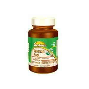  Sundown Valerian Root Herbal Supplement Capsules   60 ea 