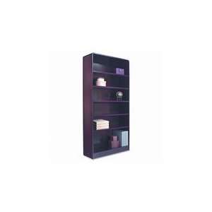  Radius Corner Wood Veneer Bookcase: Office Products