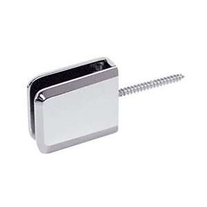   Square Beveled Wall Mount Movable Transom Clamp