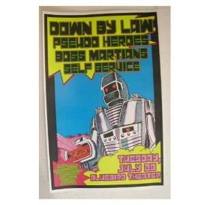  Down By Law Pseudo Heroes Handbill Poster Cool Image 